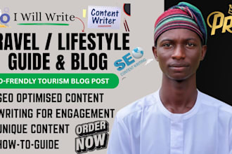 write SEO friendly travel articles, travel blogs, and travel guides