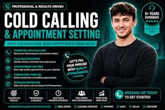 janitorial cold calling, cold calling, lead generation, telemarketing, appointme