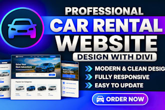 build car rental website car retailing website car detailing taxi booking site