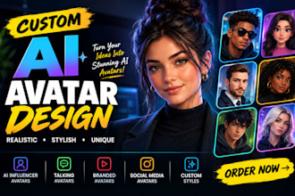 create ai talking avatar, ai influencer and ai avatar video for social media