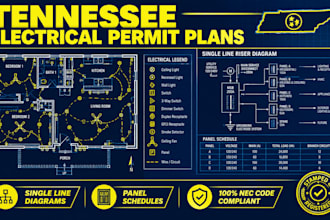 design mep plans electrical single line diagrams wiring layout tennessee permit