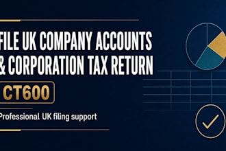 file UK company accounts and corporation tax return ct600
