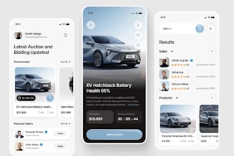 build profitable car rental app, booking app, auction app, car rental website