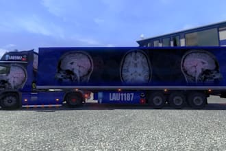 create high 3d quality ets 2 and ats skin and trucks, ets trailer, ats map
