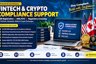 do msb registration, fintrac, fca compliance, and aml kyc policy for crypto