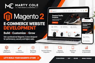 develop a professional magento 2 ecommerce website