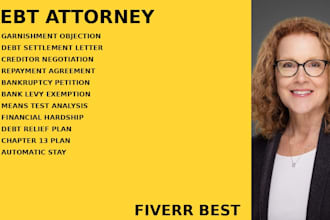 be your ny, ca, florida debt lawyer for bankruptcy, negotiation and debt relief