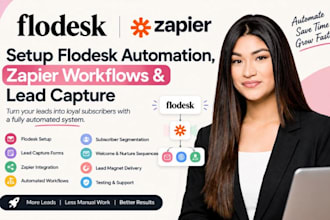 setup flodesk zapier flodesk automation flodesk workflow flodesk lead capture