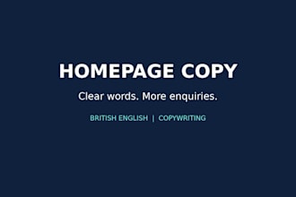 rewrite your homepage copy so customers understand you instantly