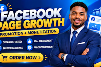promote your facebook page, grow followers and boost monetization