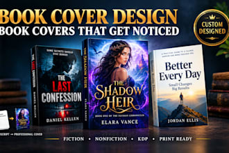 do book cover design ebook cover desin, KDP book cover, book design