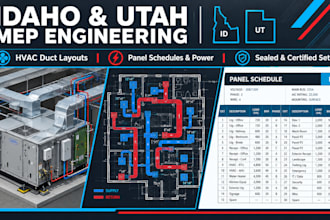 draw ohio mep electrical permit plans hvac layouts plumbing and panel schedules