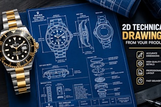 turn your image into a blueprint
