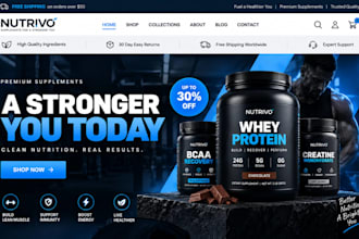 set up ecommerce supplement shopify store private label supplement shopify store