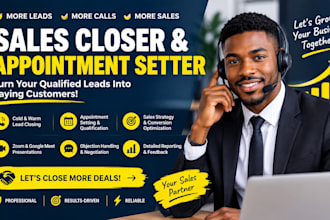 be commission based sales closer sales rep salesperson appointment setter