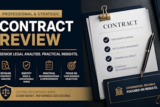 review complex technology and commercial contracts