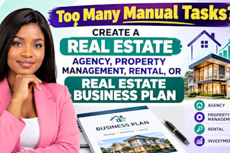 write a real estate agency property management rental investment business plan