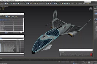 create a 3d space battleship, spaceship, spacecraft and starship model