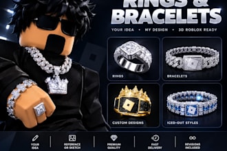 custom roblox ring roblox bracelet roblox jewelry roblox ugc roblox accessory