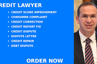 fix credit report issues, write dispute letters, and manage debt claims