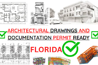 be civil structural architecture stamp for florida city permit