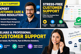 handle complex customer support issues and crisis management