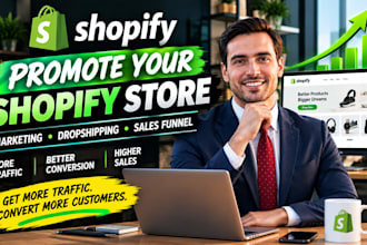 promote shopify store shopify marketing dropshipping to boost shopify sales