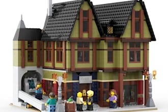 do custom 3d lego moc, lego set, lego toy, lego technic with pdf instructions