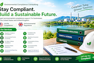 provide UK and US environmental compliance and epa regulatory consulting