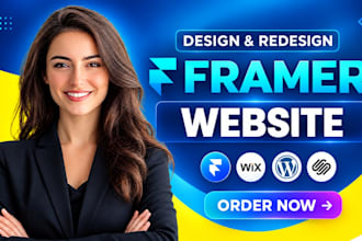 build framer website design, framer website, or figma to framer developer