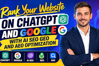 rank your website on chatgpt and google with ai seo geo and aeo optimization