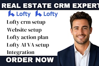setup lofty crm website lofty idx landing page lofty newsletter lofty expert