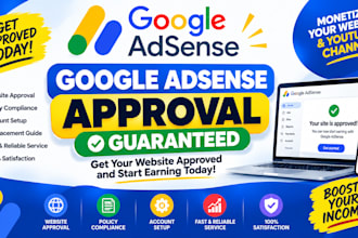 design google adsense approval for your niche website