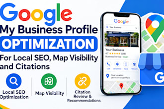 optimize your google my business profile for local seo, map ranking and citation