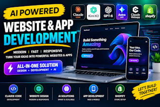 claude code website design kimi k3 website gpt 6 astra app claude webapp shopify