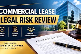 review your commercial lease and identify legal risks