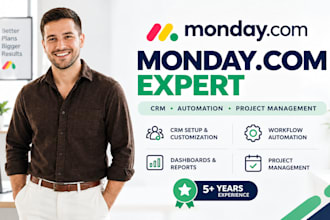 do monday crm automation monday com project management dashboard workflow expert