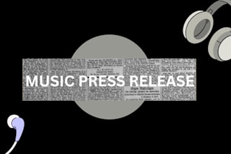 do music press release pr distribution pr outlet press writing visibility