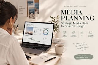 create a strategic media plan for your marketing campaign