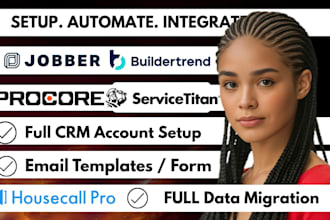 setup procore buildertrend service titan jobber housecallpro field edge autodesk