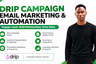 setup drip email campaign drip automation for you