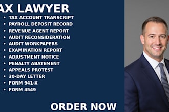 be your ny,ca,florida,georgia tax lawyer for irs audits and payroll tax dispute