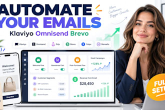 setup klaviyo omnisend drip brevo yotpo marsello email marketing automation