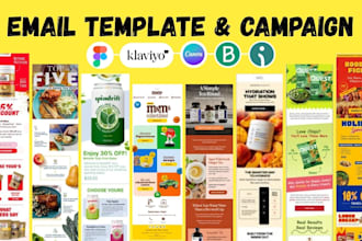 manage klaviyo email flows figma to klaviyo email marketing template design