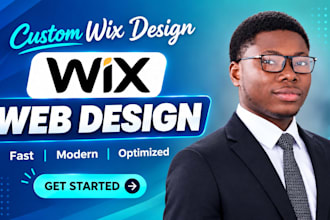design wix studio website, wix website redesign, wix ecommerce website, wix web
