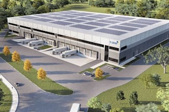 design and renovate 3d warehouse, logistics center and industrial facility