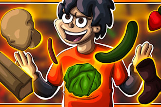 create a cartoon thumbnail for your youtube video
