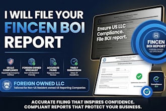 file fincen boi report for foreign owned US llc and reporting company