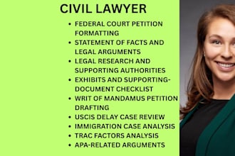 be your immigration lawyer for family petitions, adjustment of status and uscis