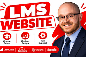 build elearning online course website lms platform with learndash and wordpress